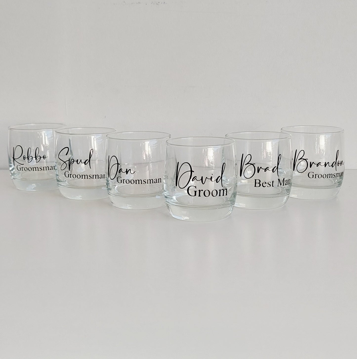 Personalised Scotch Glasses