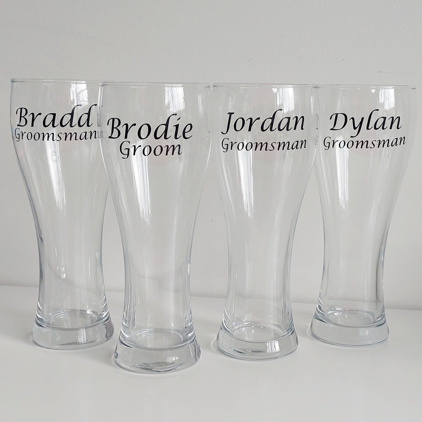 Personalised Beer Glasses