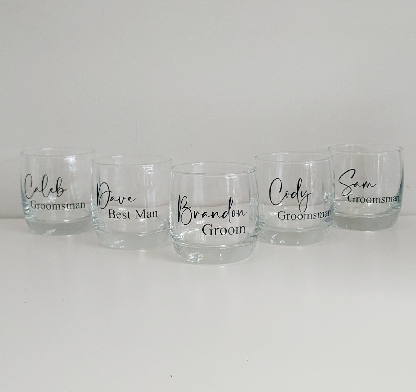 Personalised Scotch Glasses