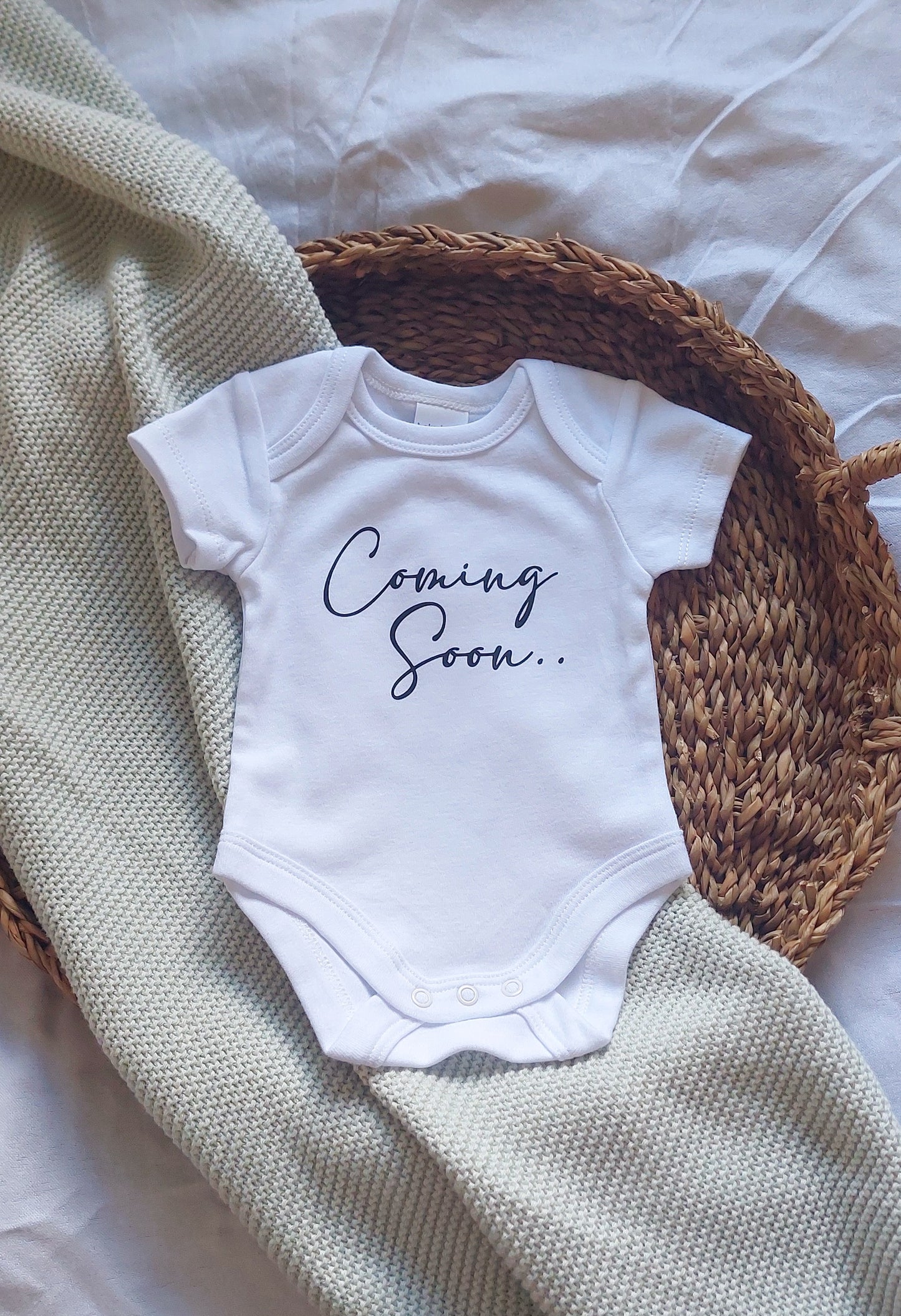 Coming Soon.. Pregnancy Announcement Onesie