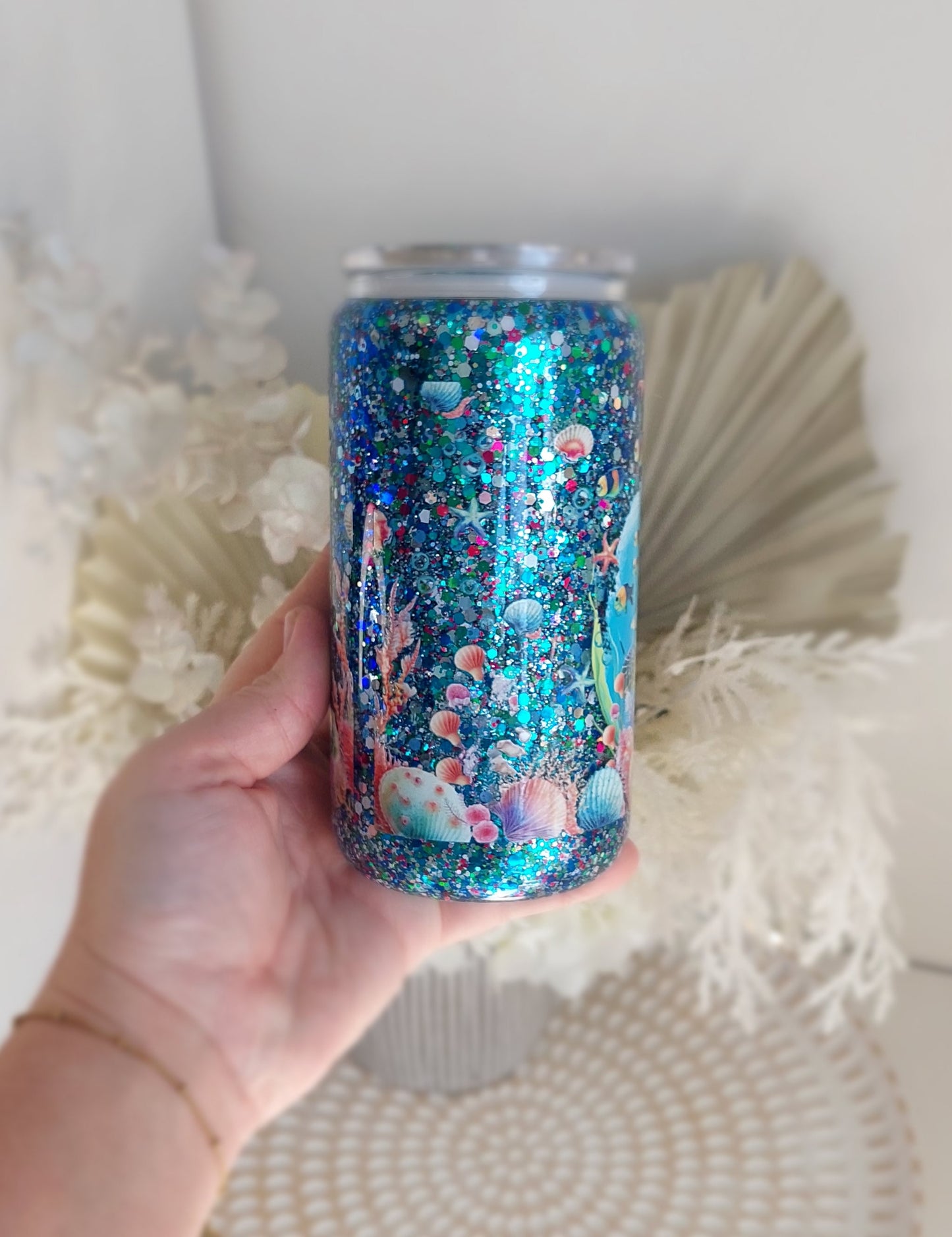 Ready Made Glass Snow Globe Tumbler