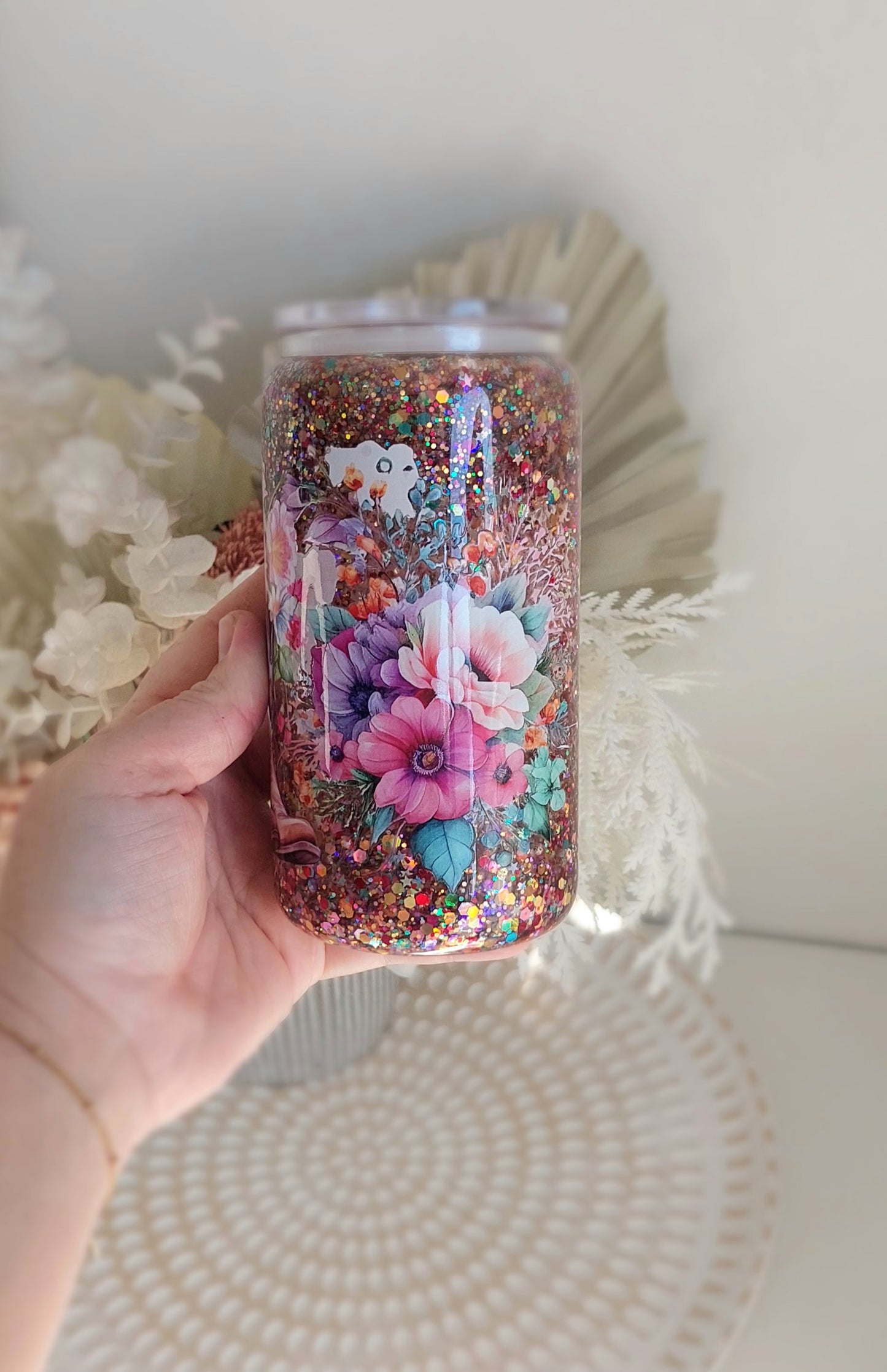 Ready Made Glass Snow Globe Tumbler