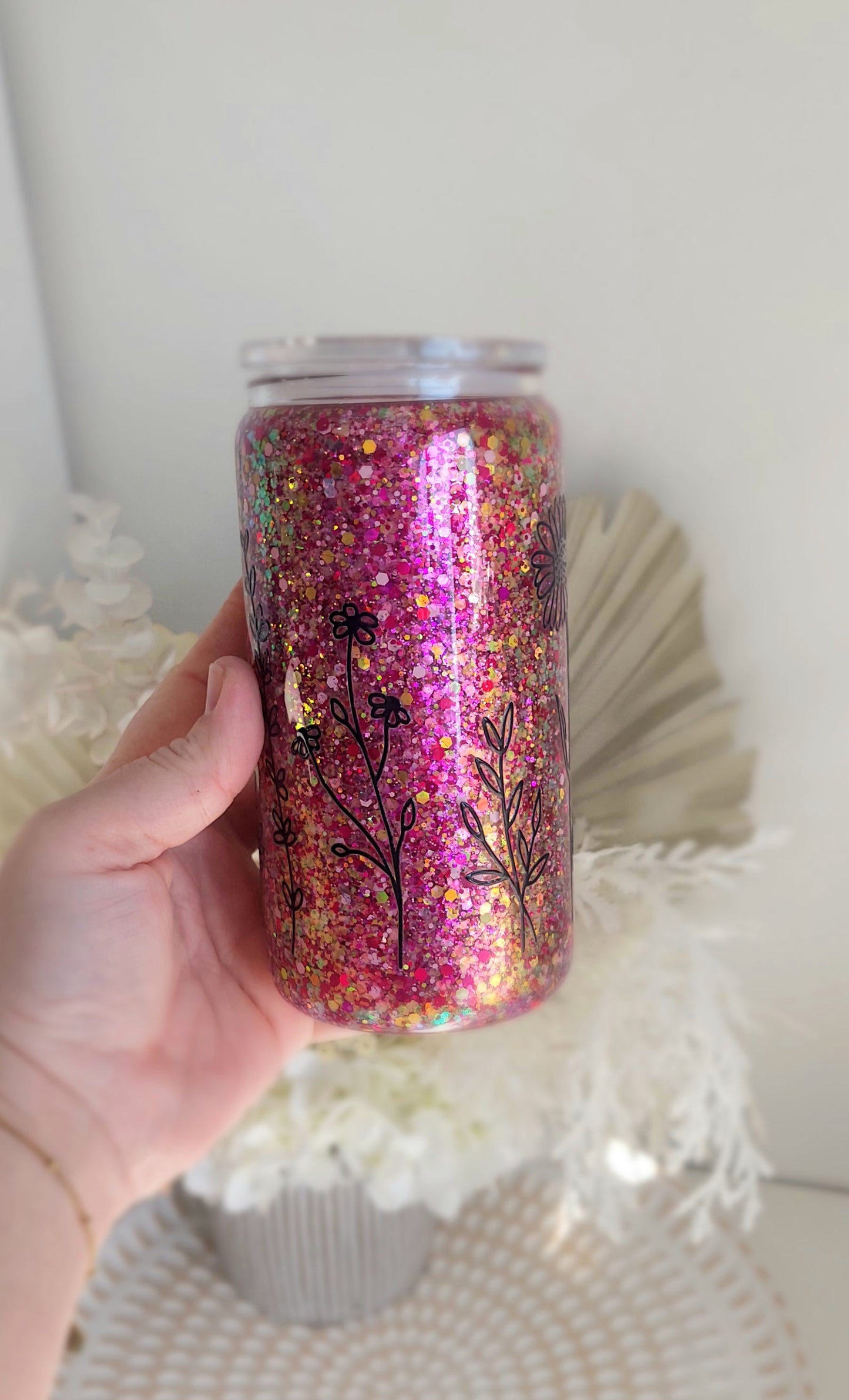 Ready Made Glass Snow Globe Tumbler