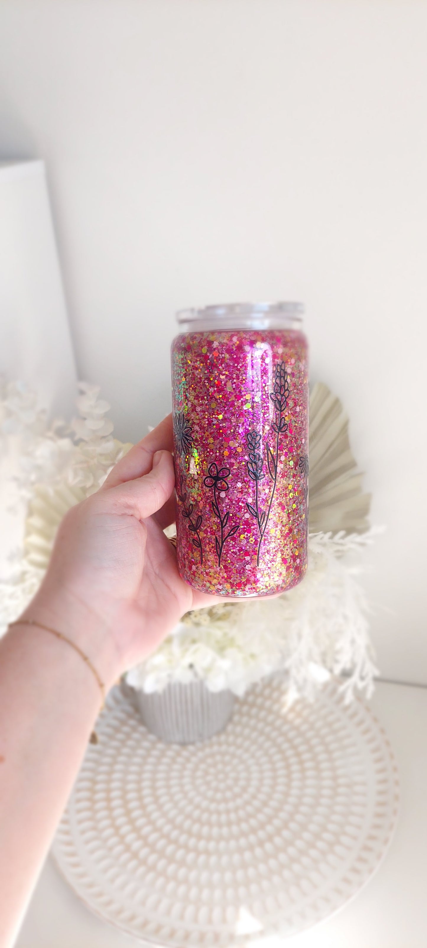 Ready Made Glass Snow Globe Tumbler