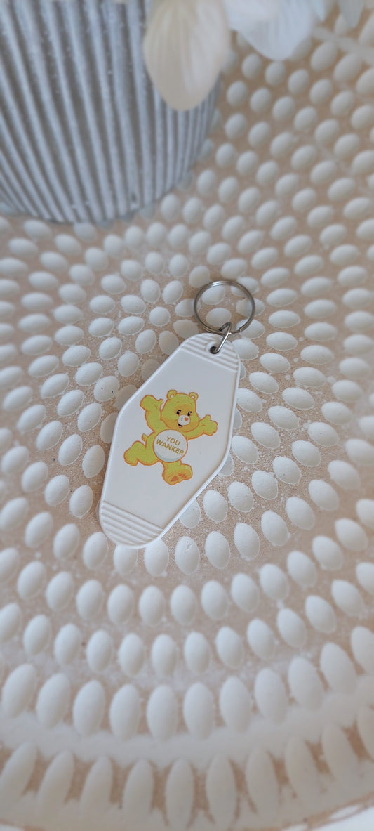 You Wan*er Swear Bear - Motel Keychain