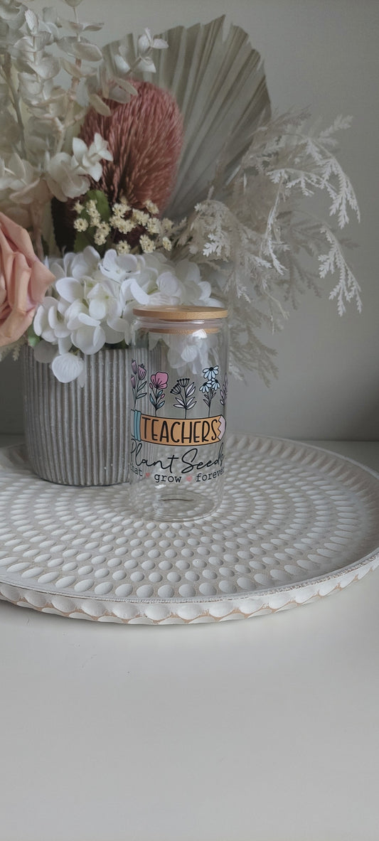 Teachers plant seeds Tumbler