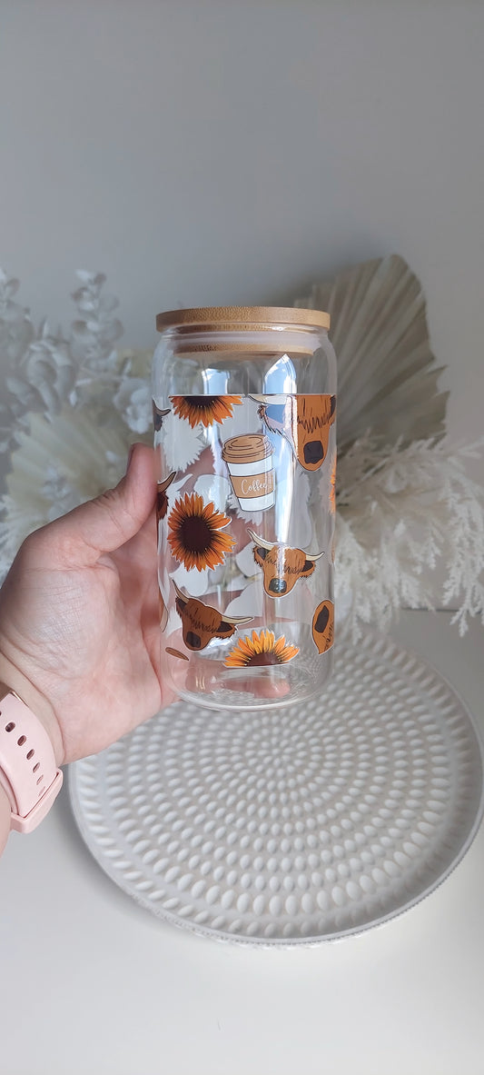 Highland Cow coffee Tumbler