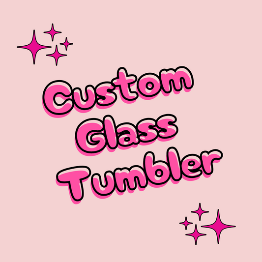Custom Glass Tumbler - 16oz