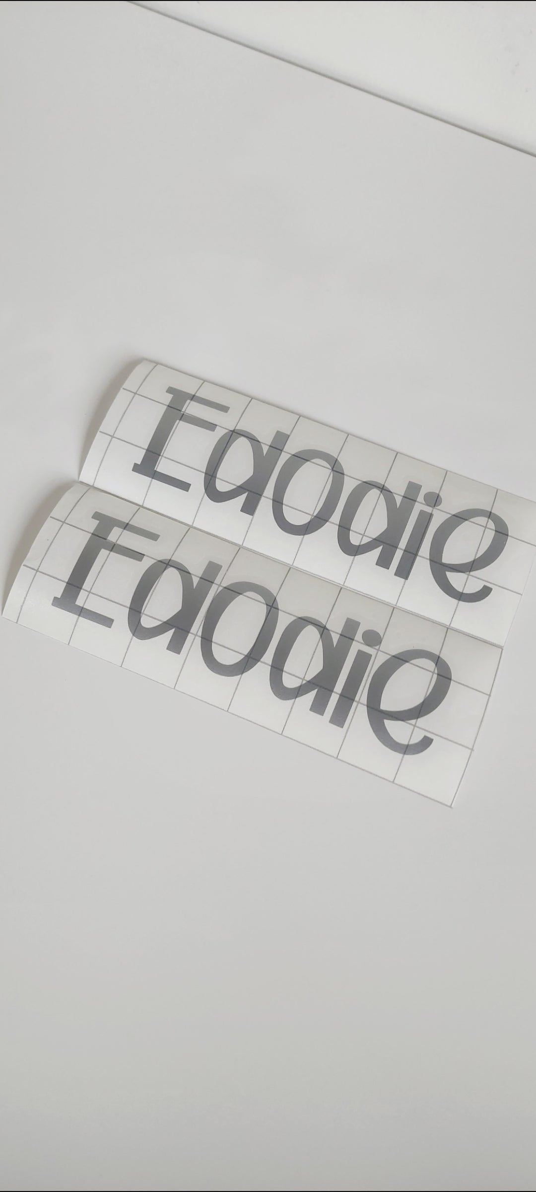 Vinyl Name Decals