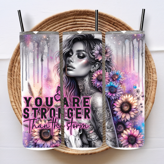 Stronger than the Storm 20oz Tumbler