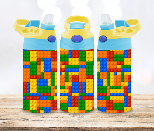 Blocks 12oz Insulated Drink Bottle