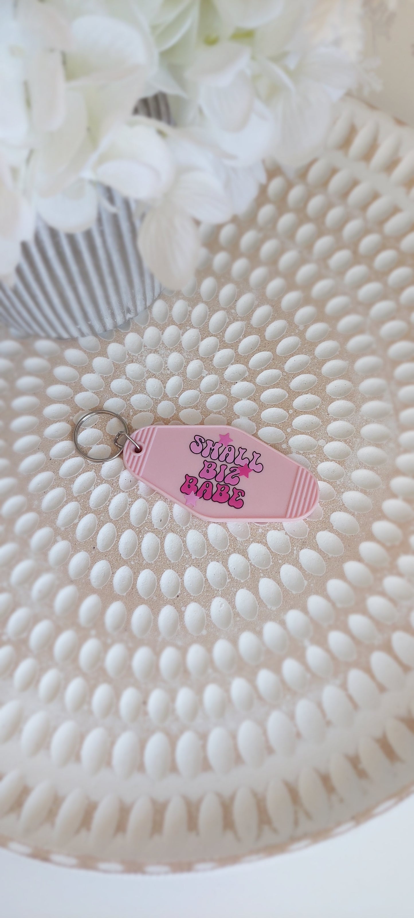 Small Biz Babe - Motel Keychain