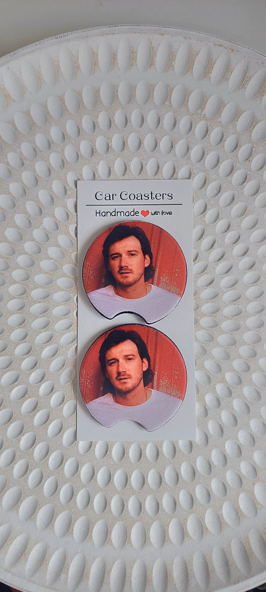 Car Coaster: Morgan Wallen (2pk)