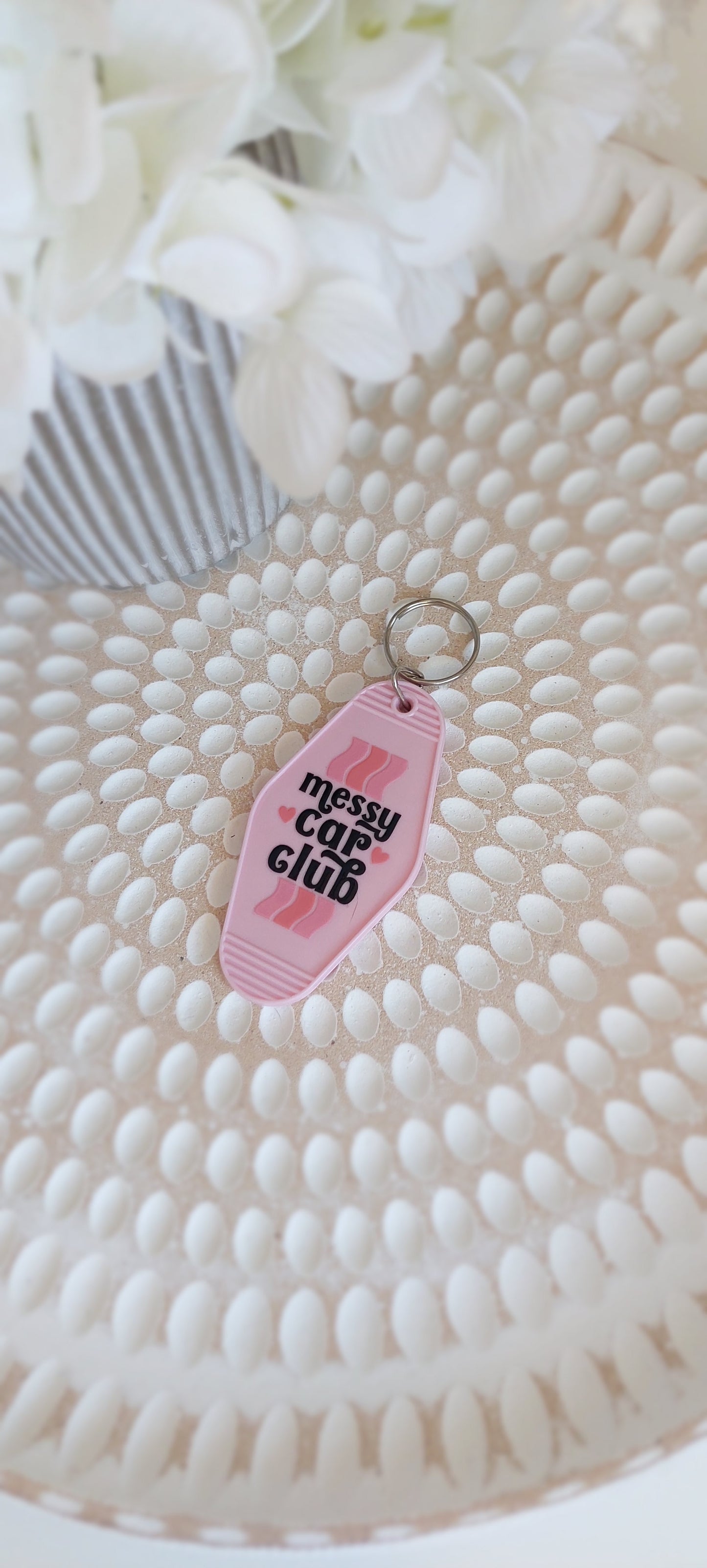 Messy Car Club - Motel Keychain