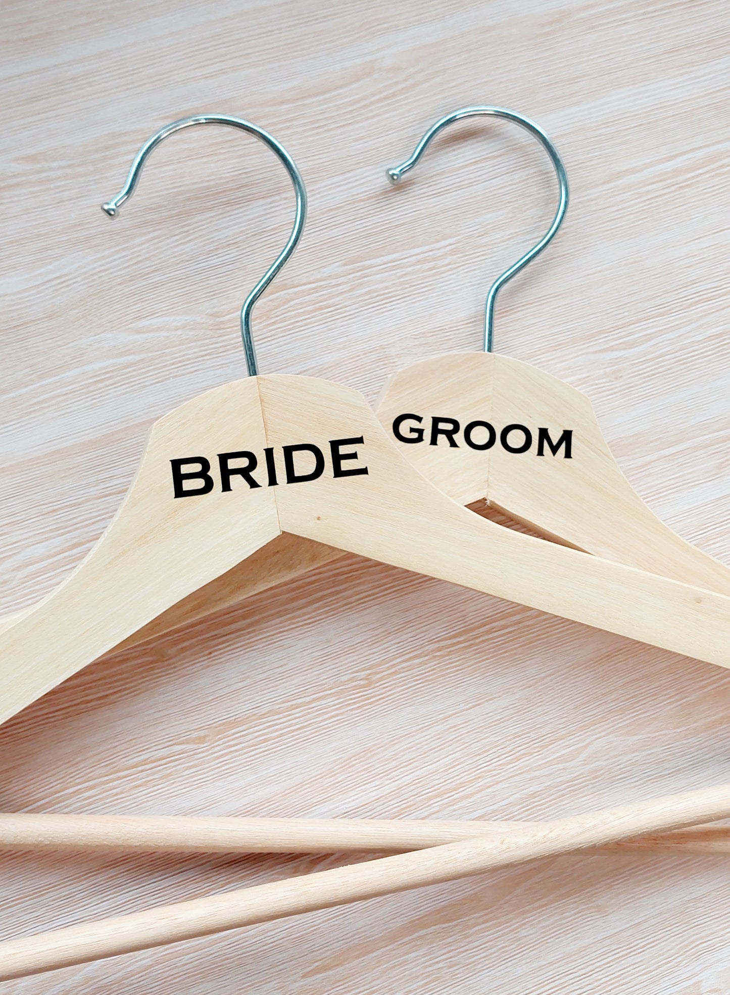 Personalised wedding Coat Hanger