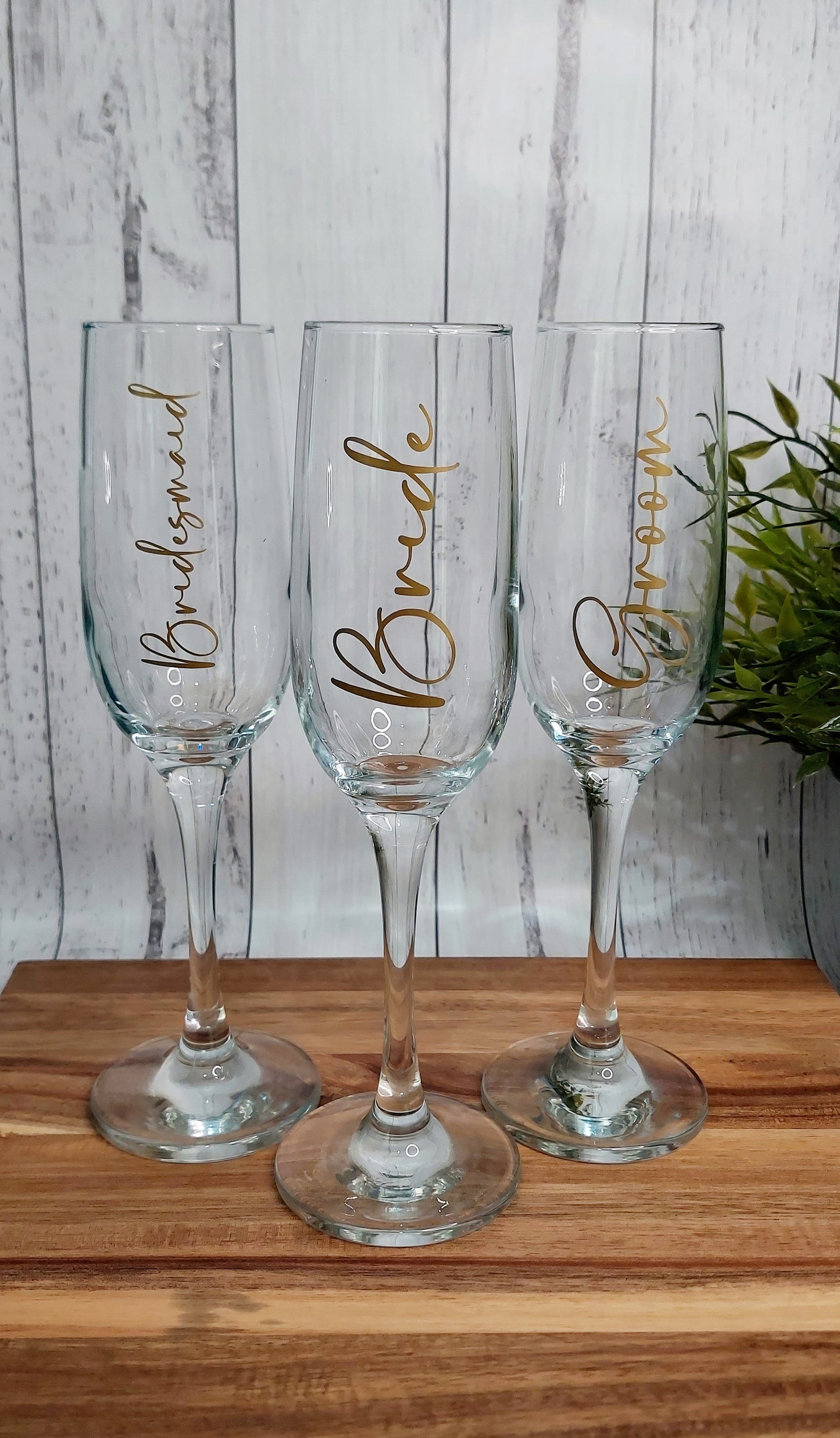 Personalised Champagne Flutes